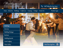 Tablet Screenshot of michigan-wedding-reception-hall.waldenwoods.com